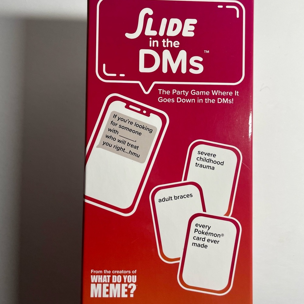 Slide in the DMs Party Game